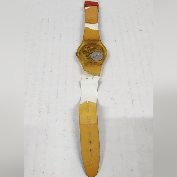 Vintage Swatch Watch Gulp Massimo Giacon Cartoon Swiss Watch 1991 - Picture 4 of 5